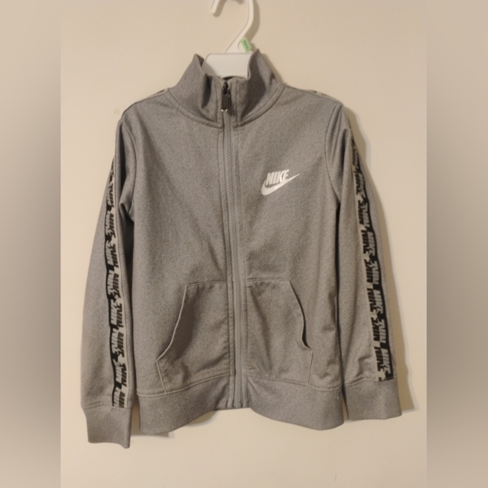 Nike Full Zip Toddler Grey Track Jacket 4-5 Years
